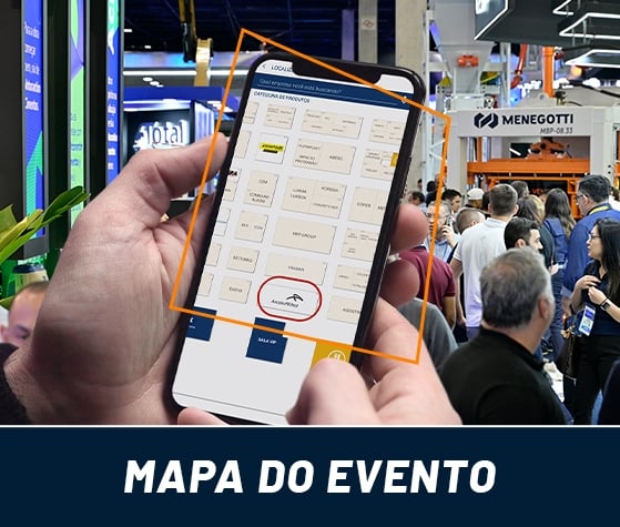 mapa do evento